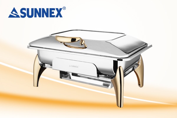 SUNNEX نئی تیار شدہ چافنگ ڈش